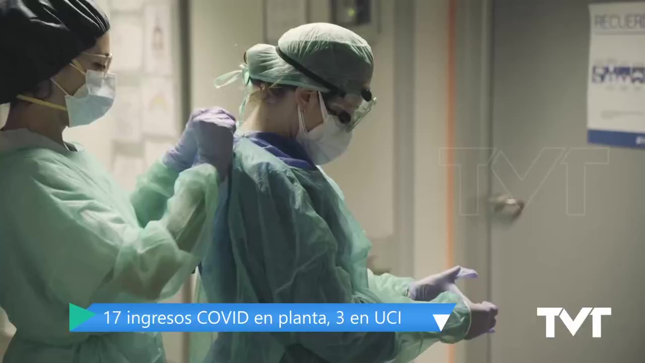 Imagen de El Hospital de Torrevieja cuenta con 17 ingresados por COVID en planta y 3 en UCI
