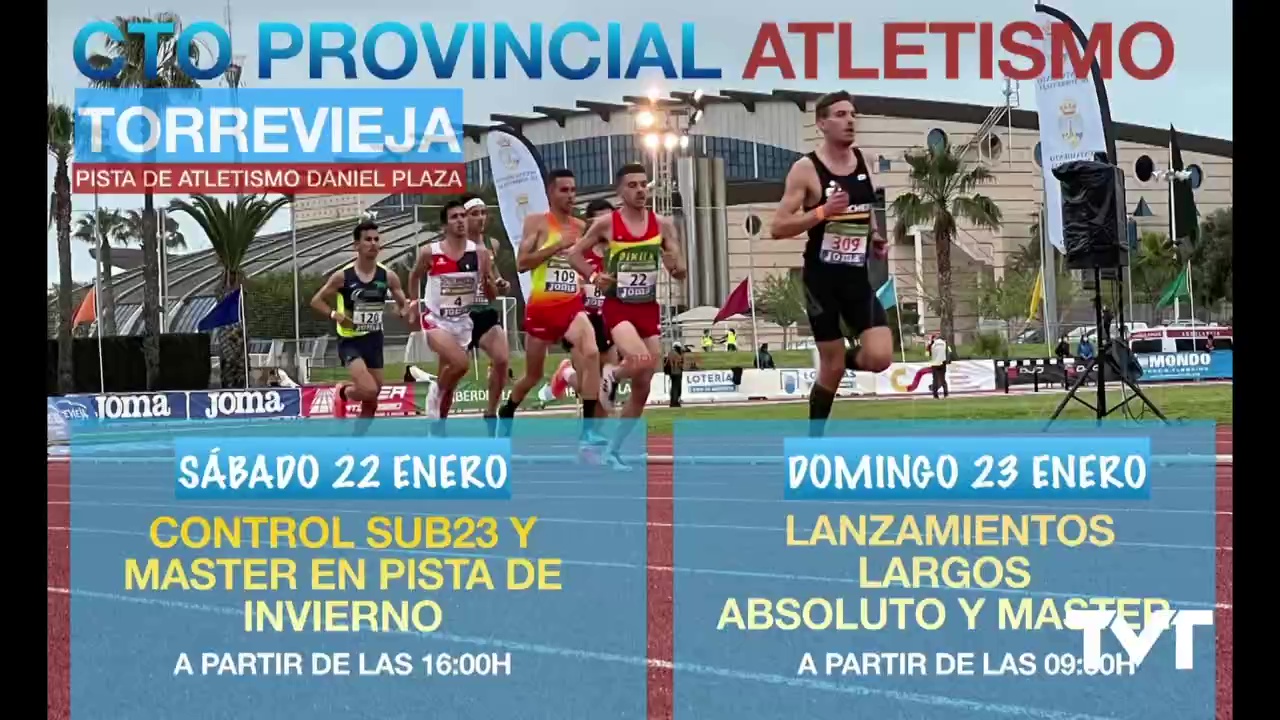 Imagen de Competiciones provinciales de atletismo que tendrán como sede Torrevieja