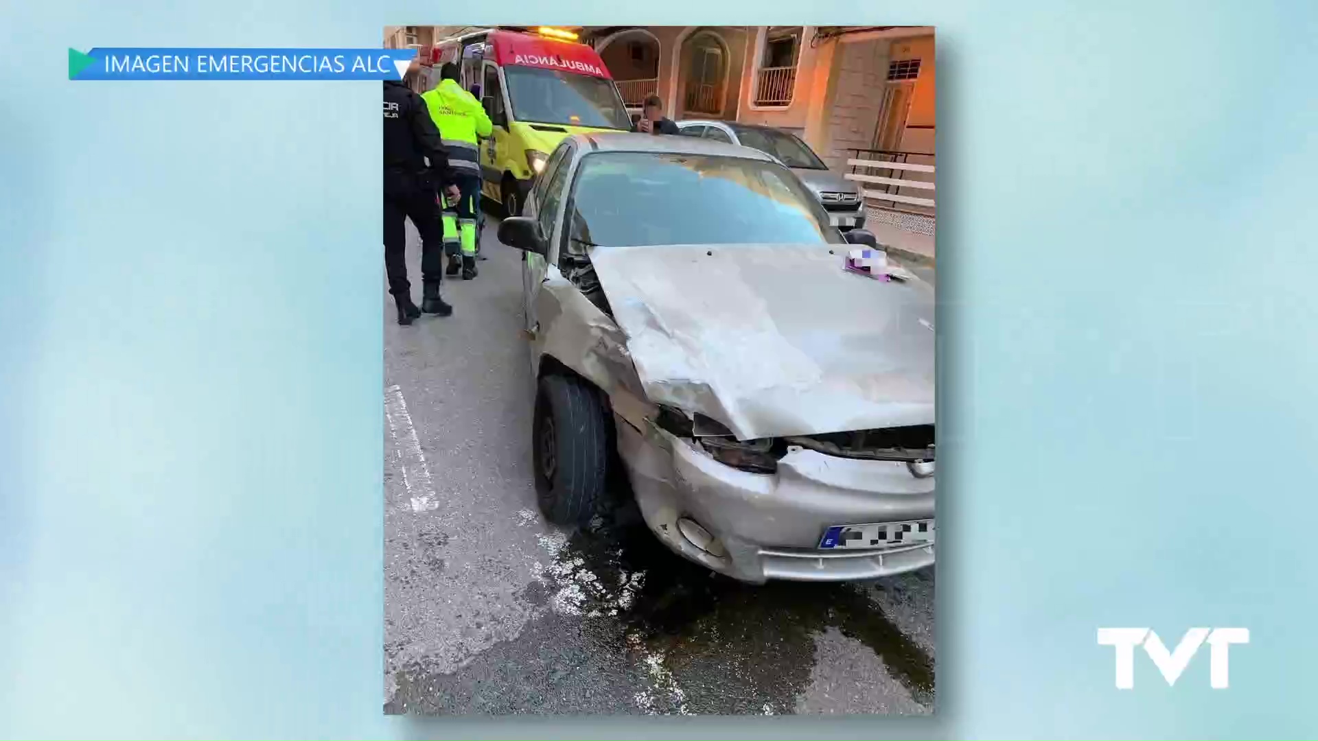 Imagen de Un herido en un accidente de tráfico en Torrevieja