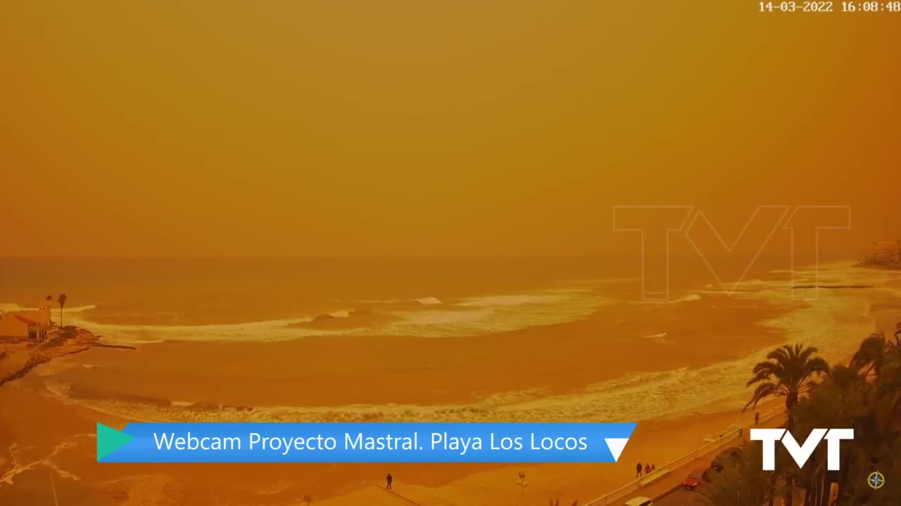Imagen de El polvo en suspensión nos deja cielos anaranjados por toda Torrevieja