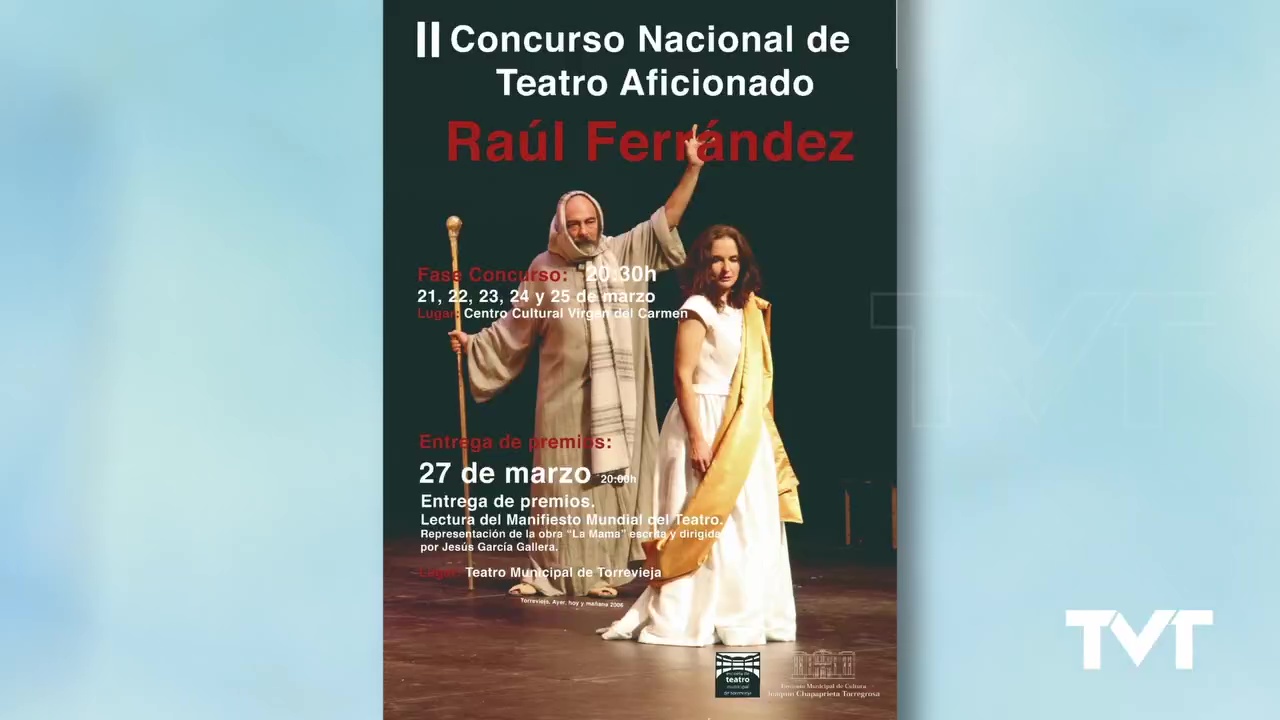 Imagen de 26 compañía de toda España se presentan al II Concurso Nacional de teatro aficionado