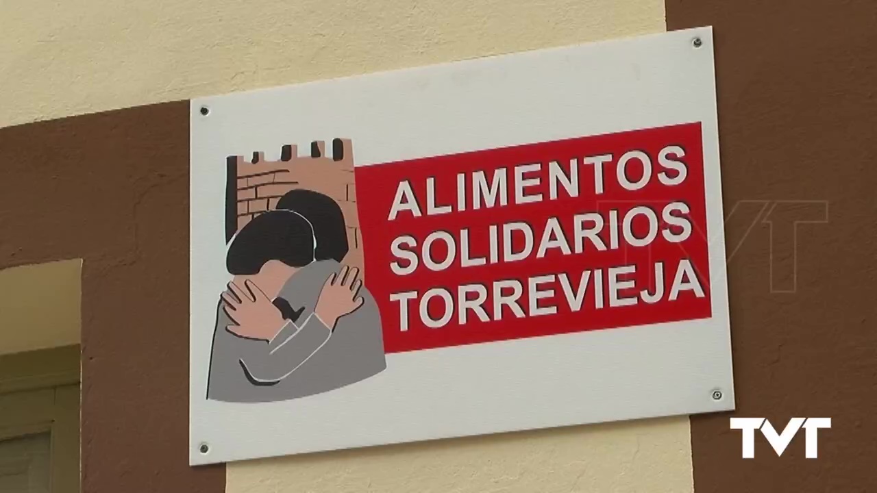 Imagen de Alimentos solidarios Torrevieja alerta a la ciudadanía de la falta de productos
