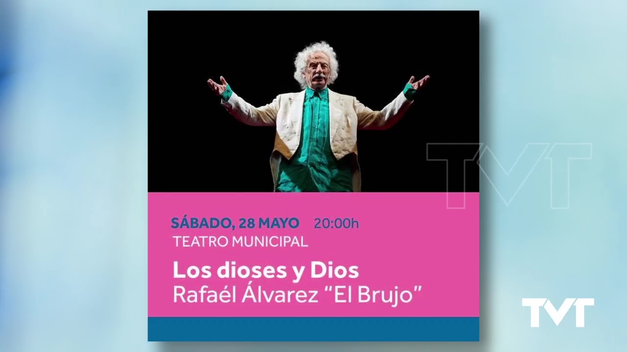 Imagen de Los Dioses y Dios, con Rafael Álvarez El Brujo llega a Torrevieja el 28 de mayo
