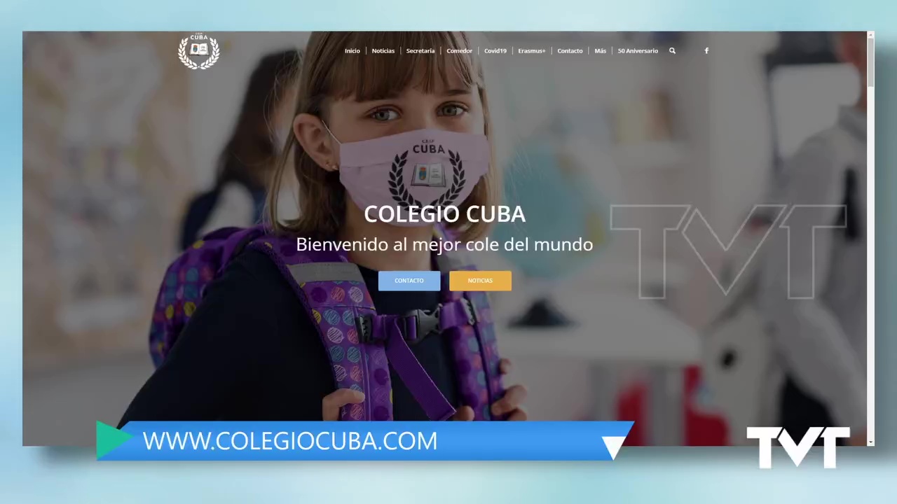 Imagen de El CEIP Cuba estrena nueva web y prepara la celebración de su 50 aniversario