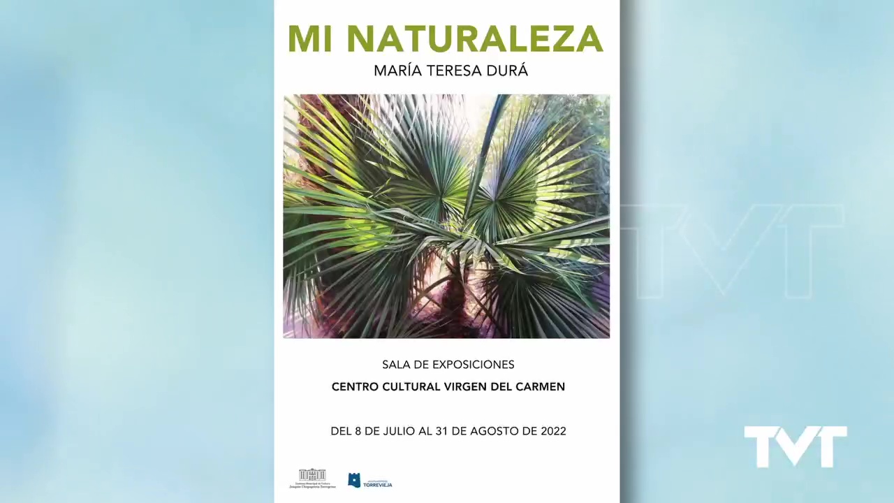 Imagen de María Teresa Durá presenta en Torrevieja la exposición «Mi naturaleza»
