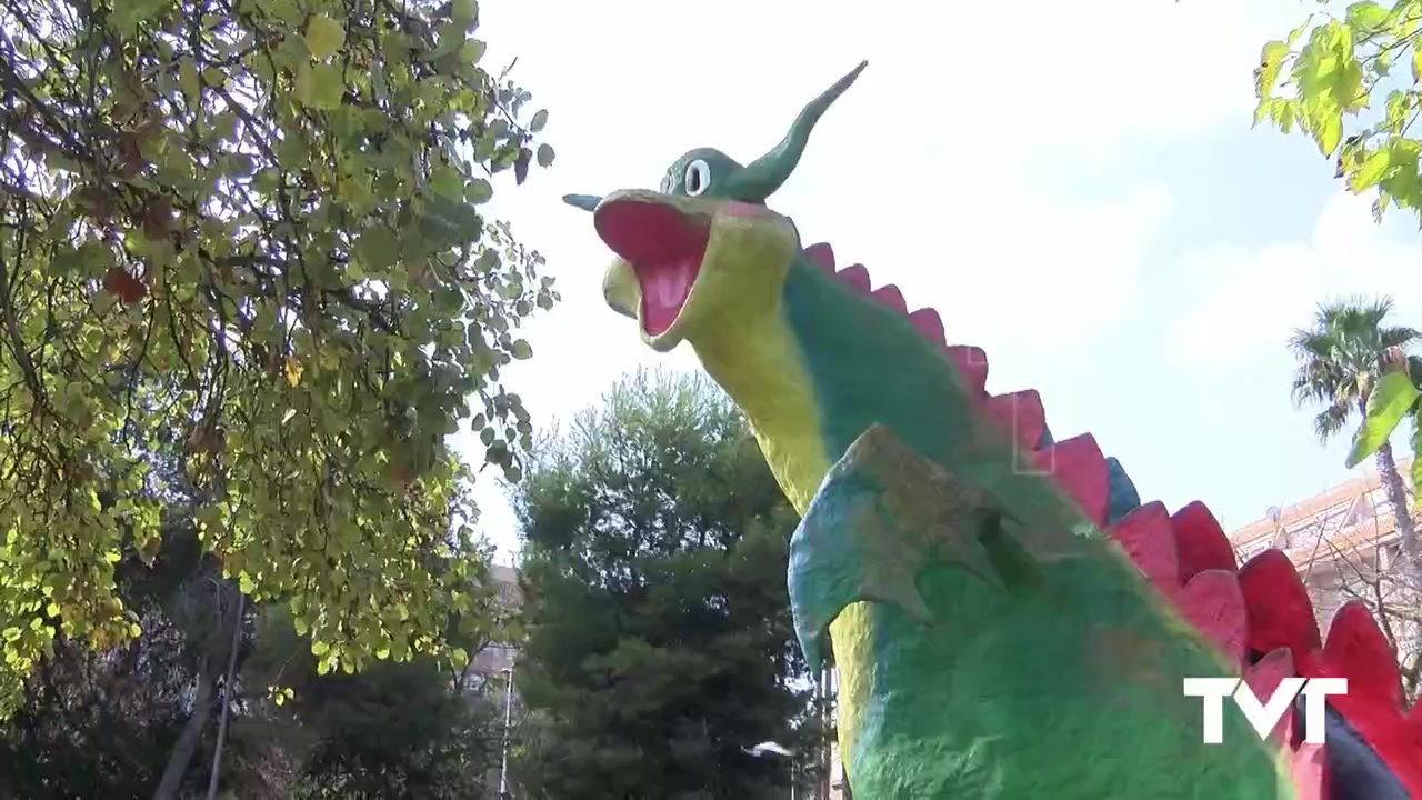 Imagen de La reparación del famoso dinosaurio del Jardín de las Naciones costará 10.000 euros