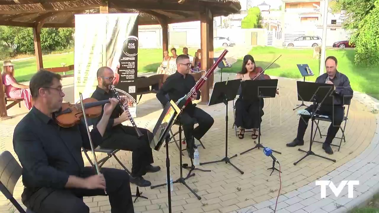 Imagen de El grupo de cámara de la Orquesta Sinfónica abre el ciclo de conciertos en los parques de Torrevieja