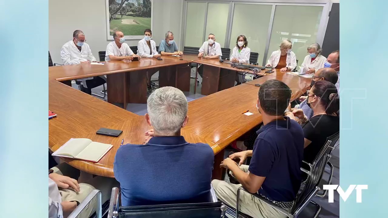 Imagen de La Gerencia del Hospital de Torrevieja se reúne con los alcaldes de municipios del departamento