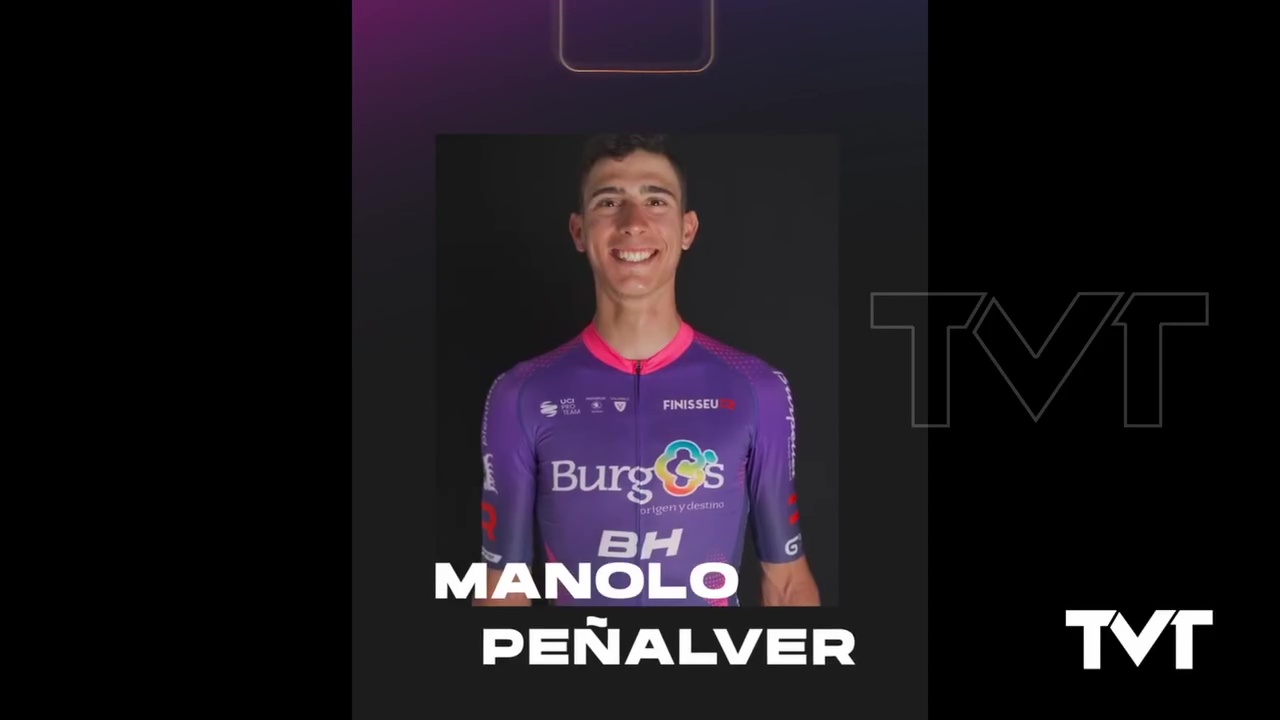 Imagen de El torrevejense Manuel Peñalver estará en la Vuelta ciclista a España con el Burgos BH