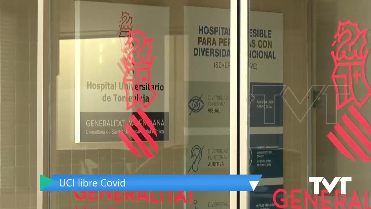 Imagen de La UCI del Hospital Universitario de Torrevieja vuelve a estar libre de pacientes COVID