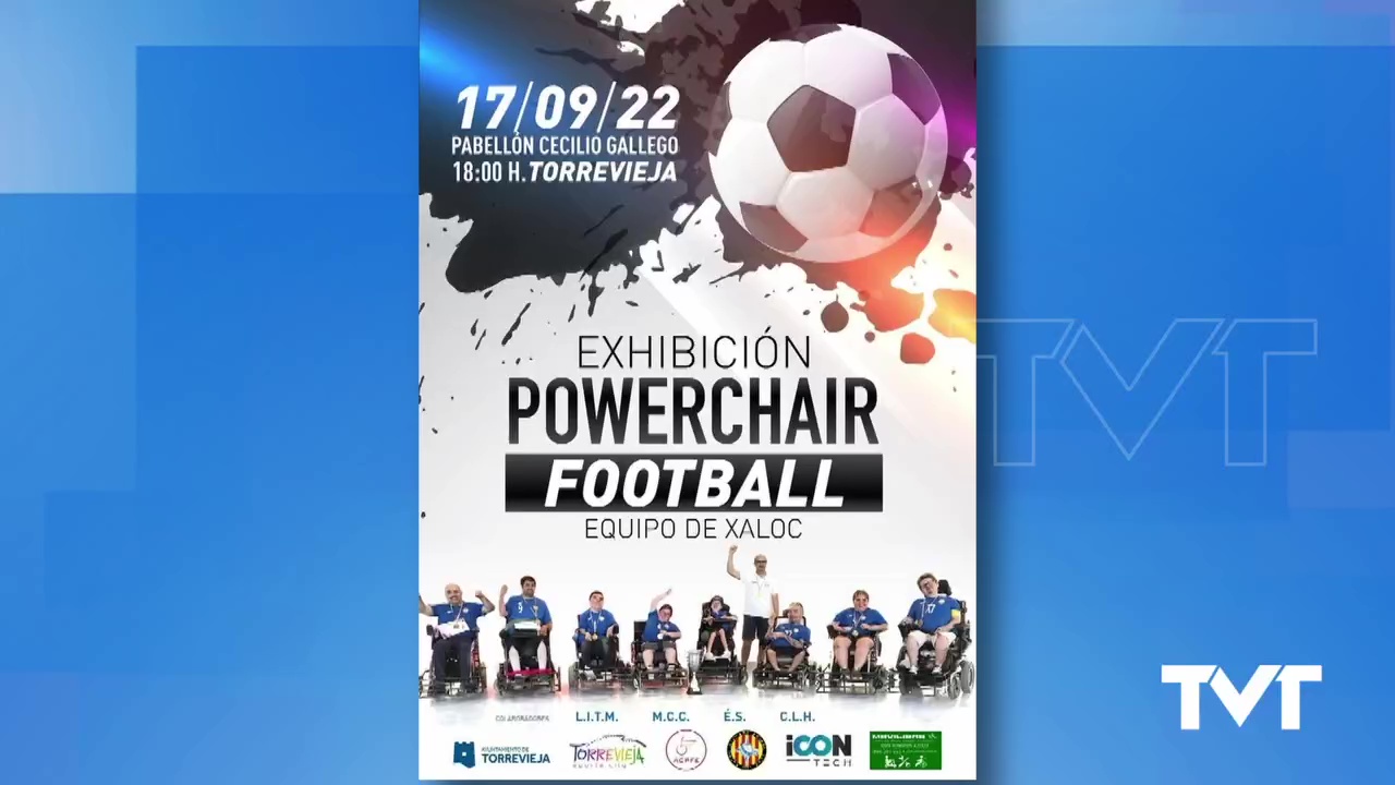 Imagen de La Ciudad Deportiva acogerá la primera exhibición de Power Chair en Torrevieja.