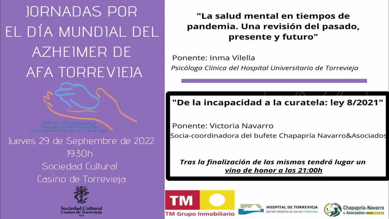 Imagen de Jornadas por el Día Mundial del Alzheimer: AFA Torrevieja
