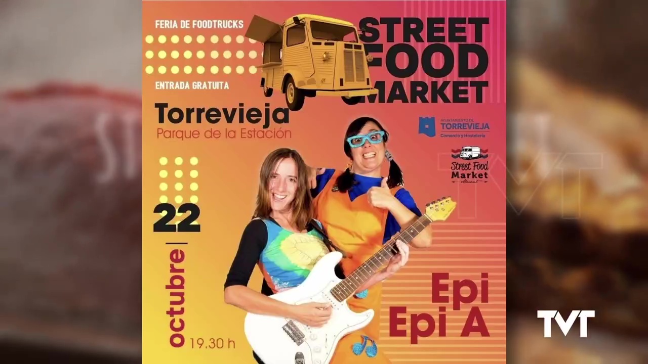 Imagen de  El Street Food Market llega por primera vez a Torrevieja: del 21 al 23 de octubre
