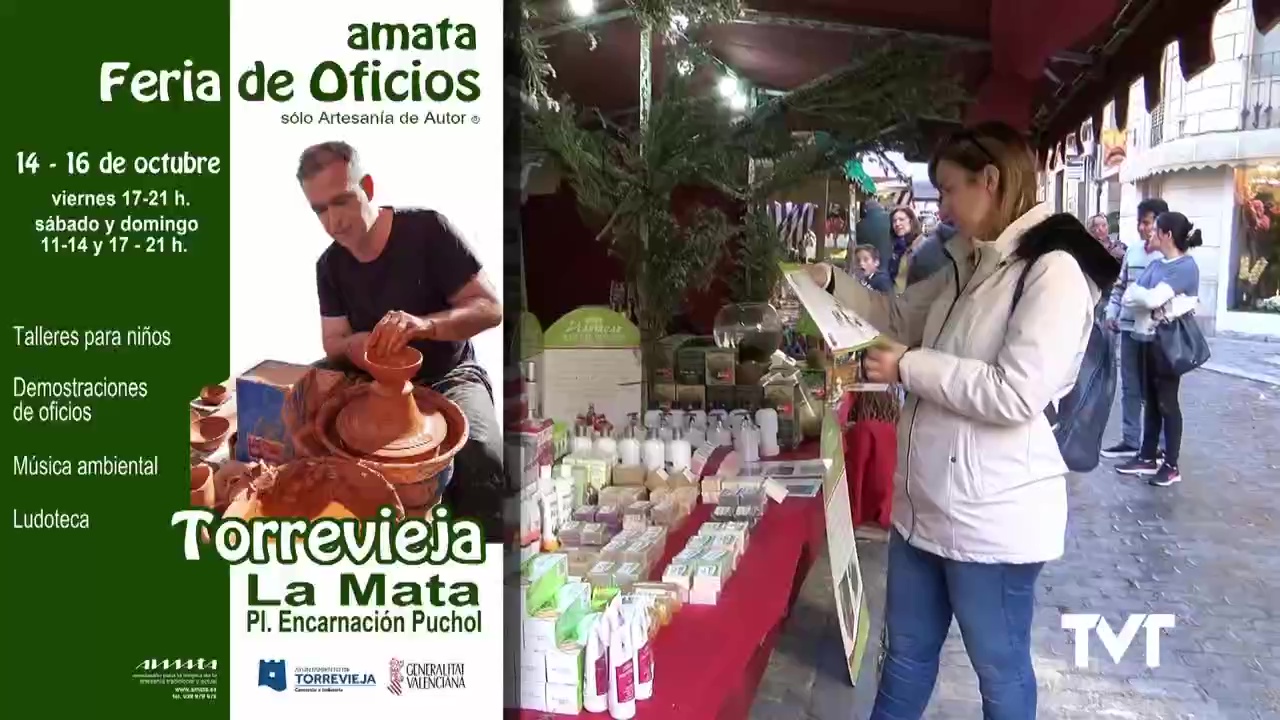 Imagen de Feria de oficios artesanales del 14 al 16 de octubre en La Mata