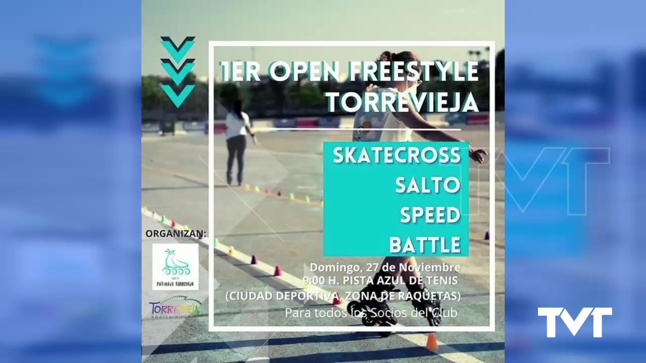 Imagen de El Club de patinaje Torrevieja organiza el 1º Open Freestyle