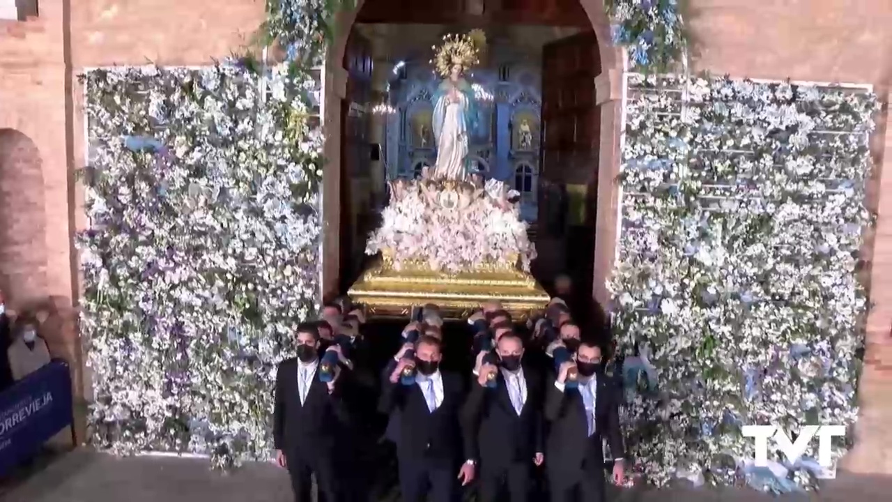 Imagen de TVT les ofrecerá en directo la procesión de la Purísima