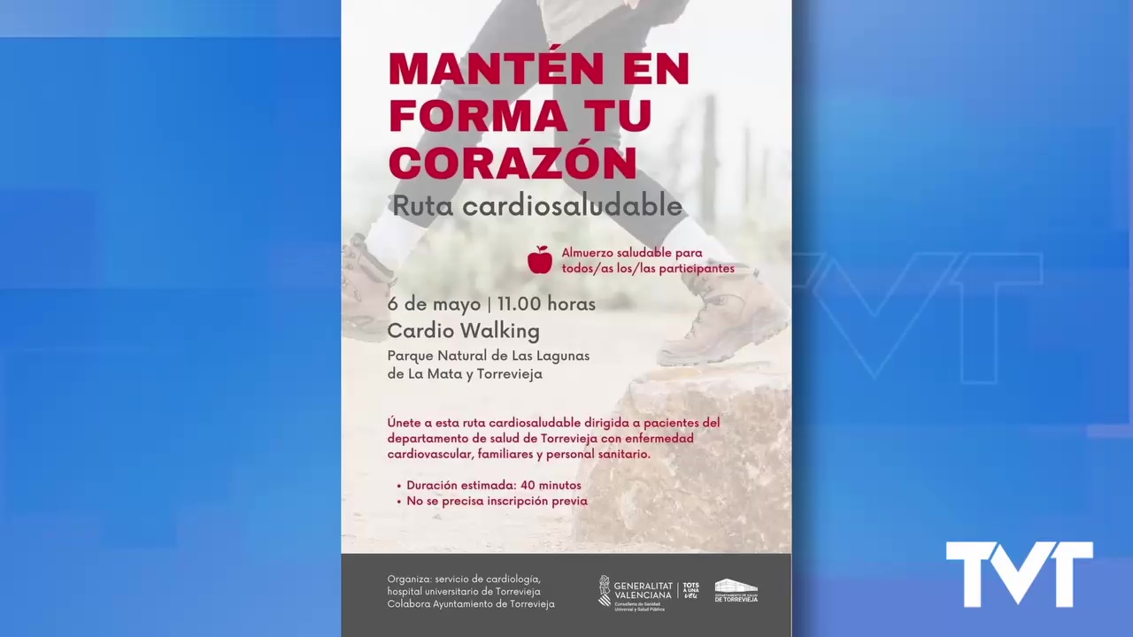Imagen de El servicio de cardiología y ayuntamiento organizan una ruta cardiosaludable para pacientes