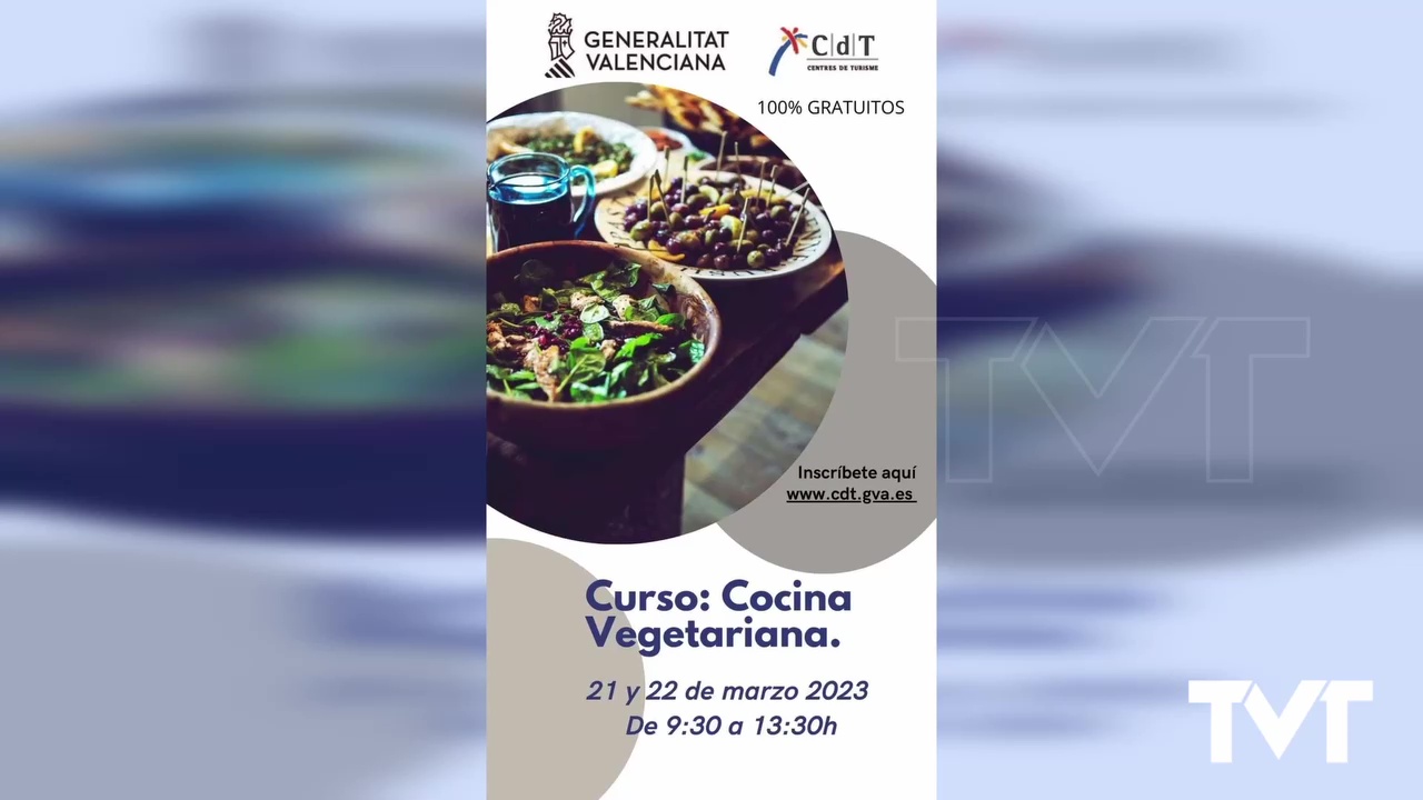 Imagen de Curso «Cocina Vegetariana» en el CDT los días 21 y 22 de marzo
