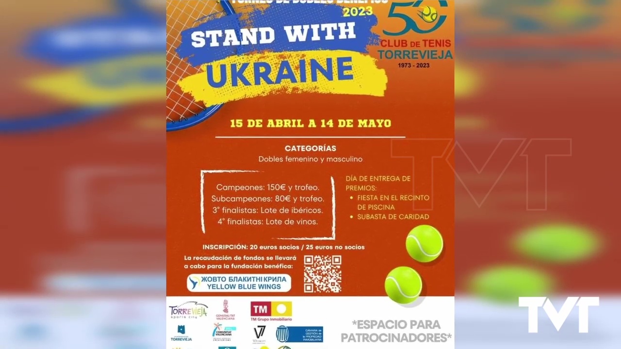 Imagen de Un torneo de tenis para ayudar a los ninos/as afectados por la guerra en Ucrania