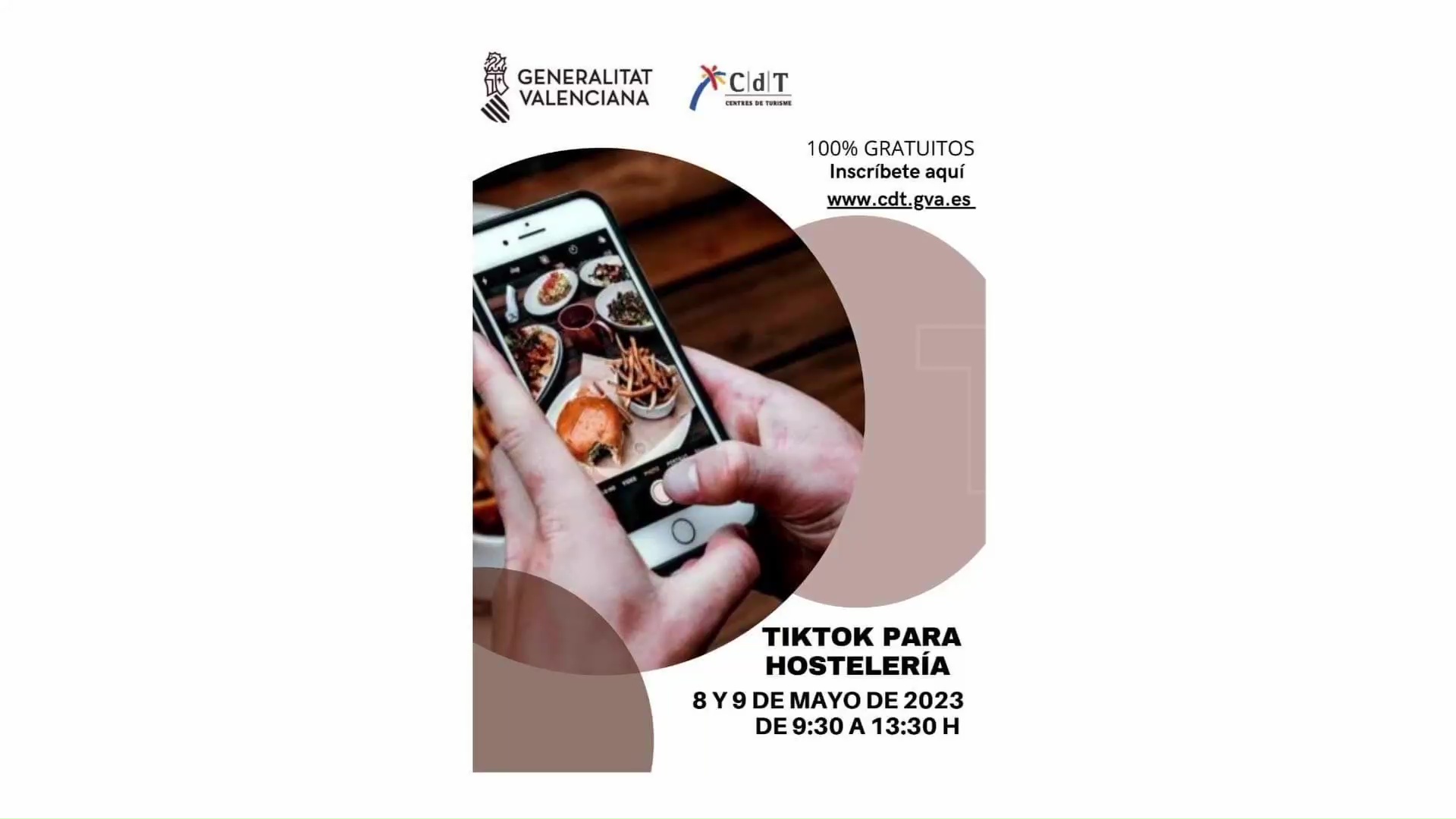 Imagen de El CDT de Torrevieja acoge un Curso de Tiktok para hostelería