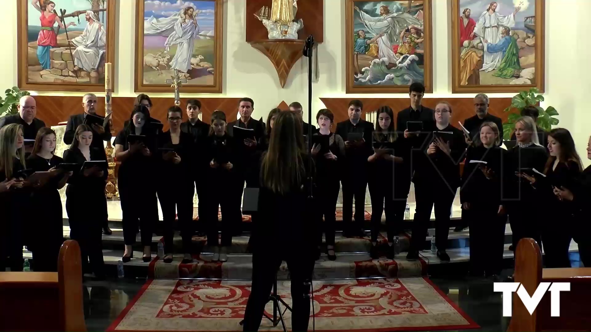 Imagen de El coro Maestro Casanovas ofrece un concierto de música sacra en la Parroquia del Sagrado Corazón  