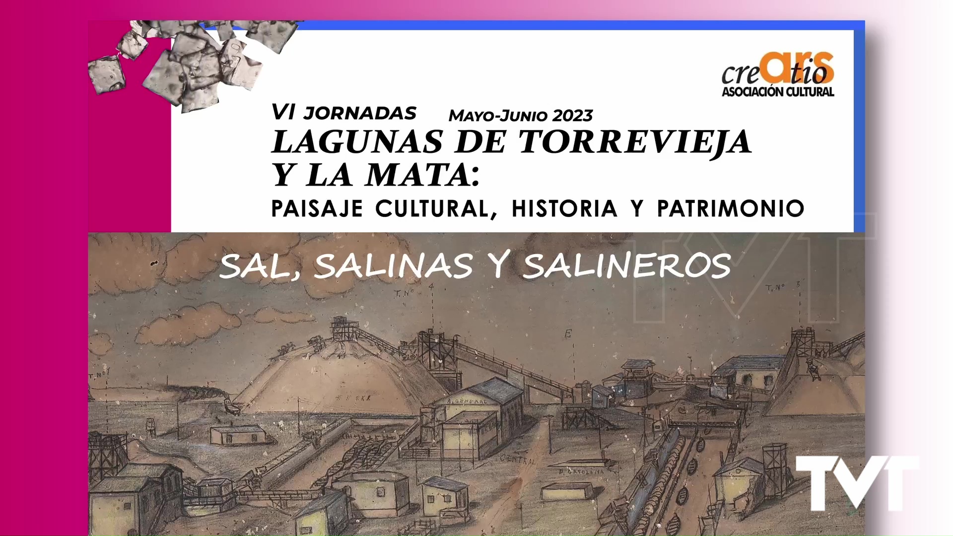 Imagen de Llegan las sextas Jornadas de Ars Creatio dedicadas a la Sal, Las Salinas y Los Salineros