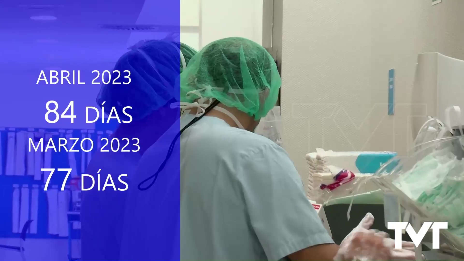 Imagen de La lista de espera quirúrgica se sitúa en 84 días en la Comunidad Valenciana