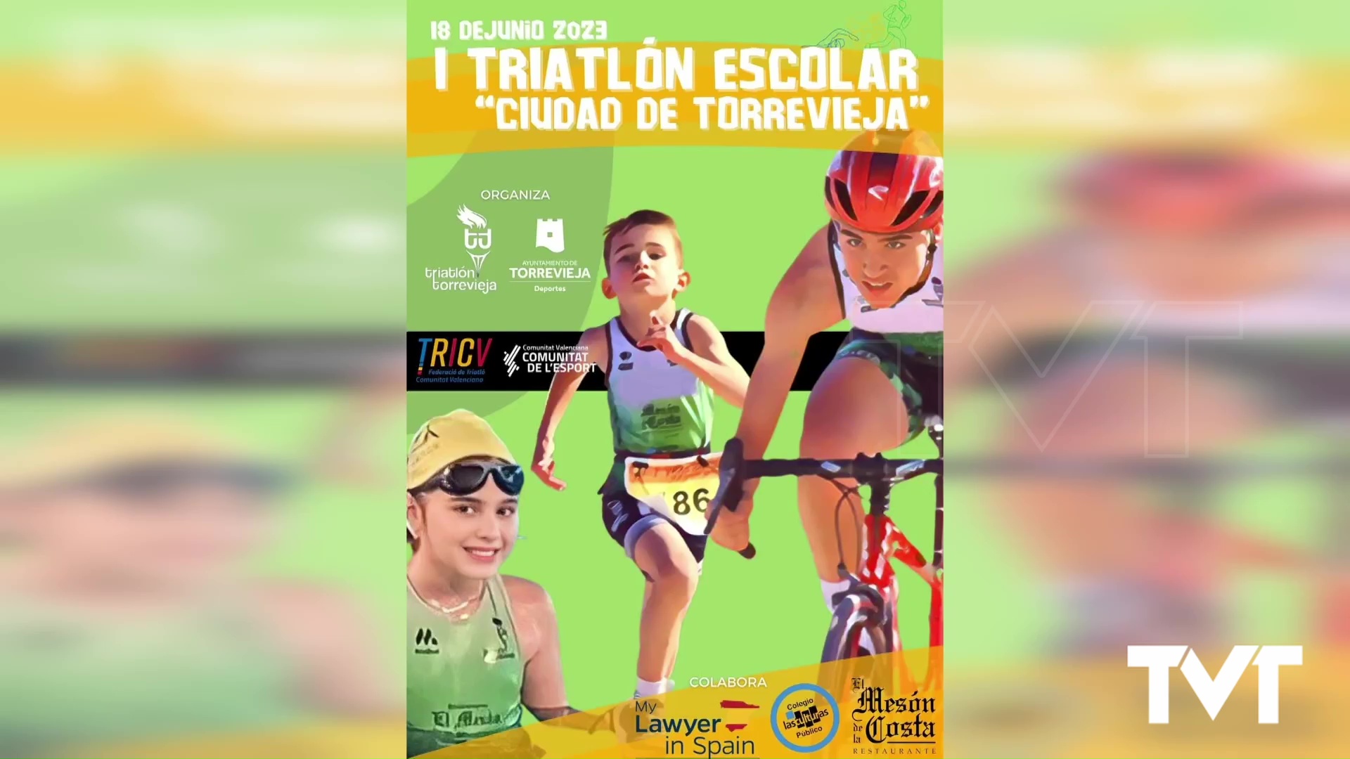 Imagen de El domingo 18 de junio se celebra el I Triatlón Escolar Ciudad de Torrevieja
