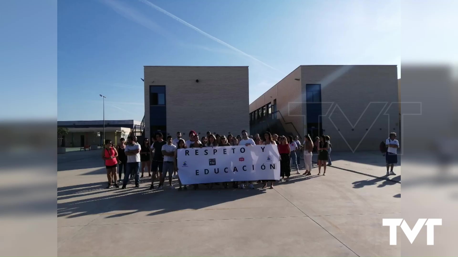 Imagen de Protesta en el CEIP Habaneras ante presuntas agresiones físicas denunciadas en sede judicial