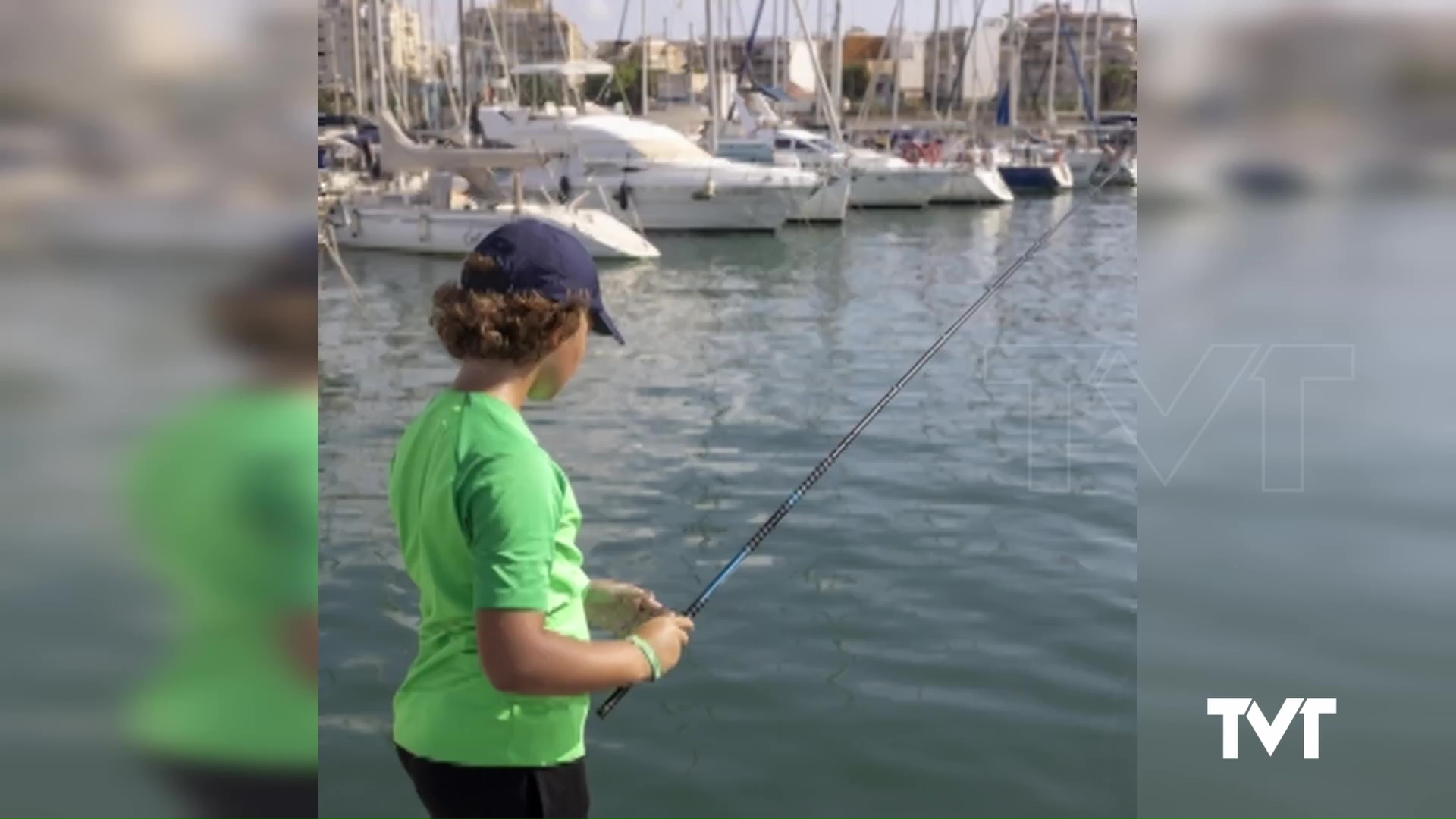 Imagen de 33 participantes en el Concurso Infantil de Pesca 2023 de Marina Internacional