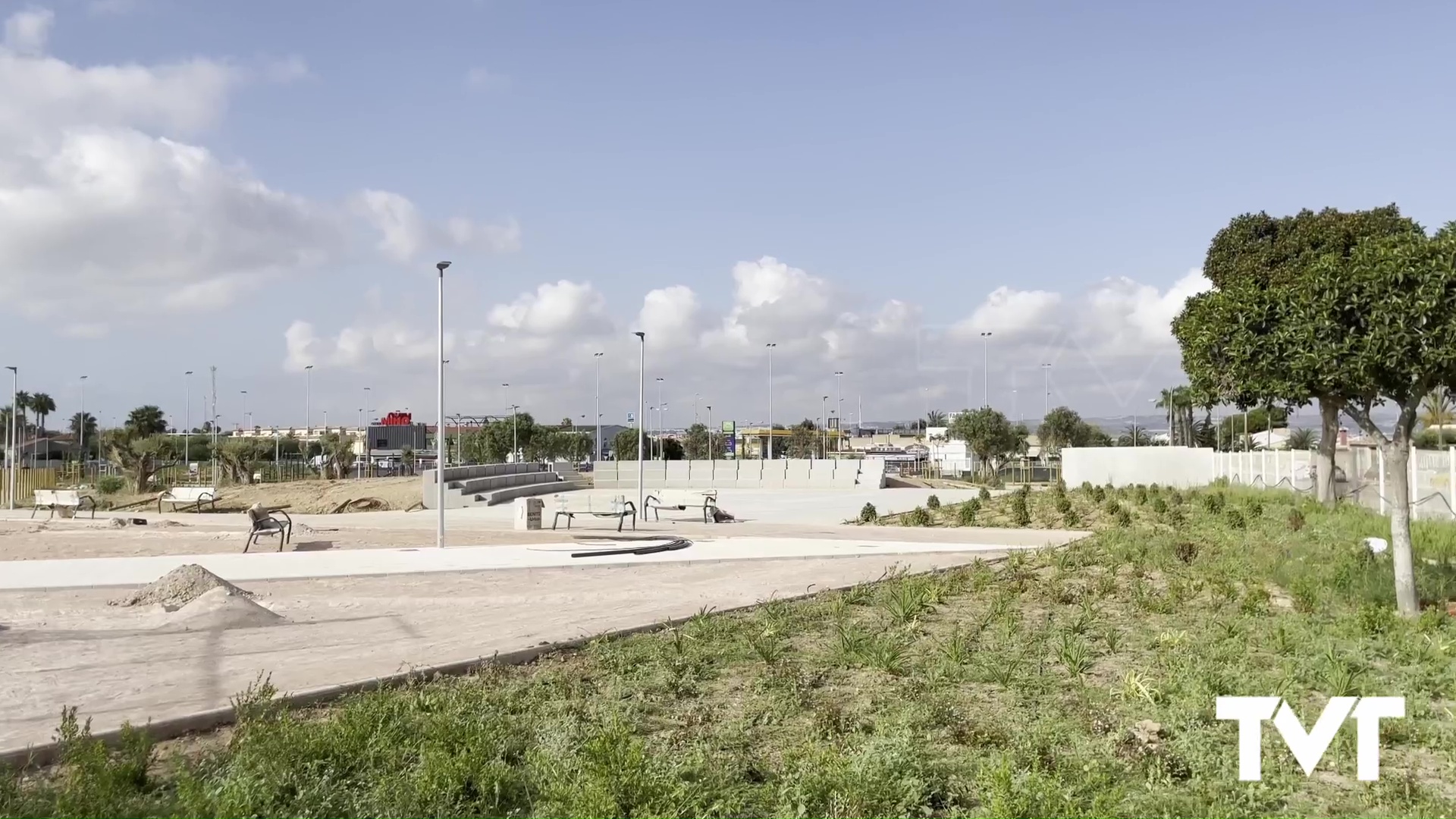 Imagen de Avanzan a buen ritmo las obras del nuevo parque de La Siesta con 44.000 m2