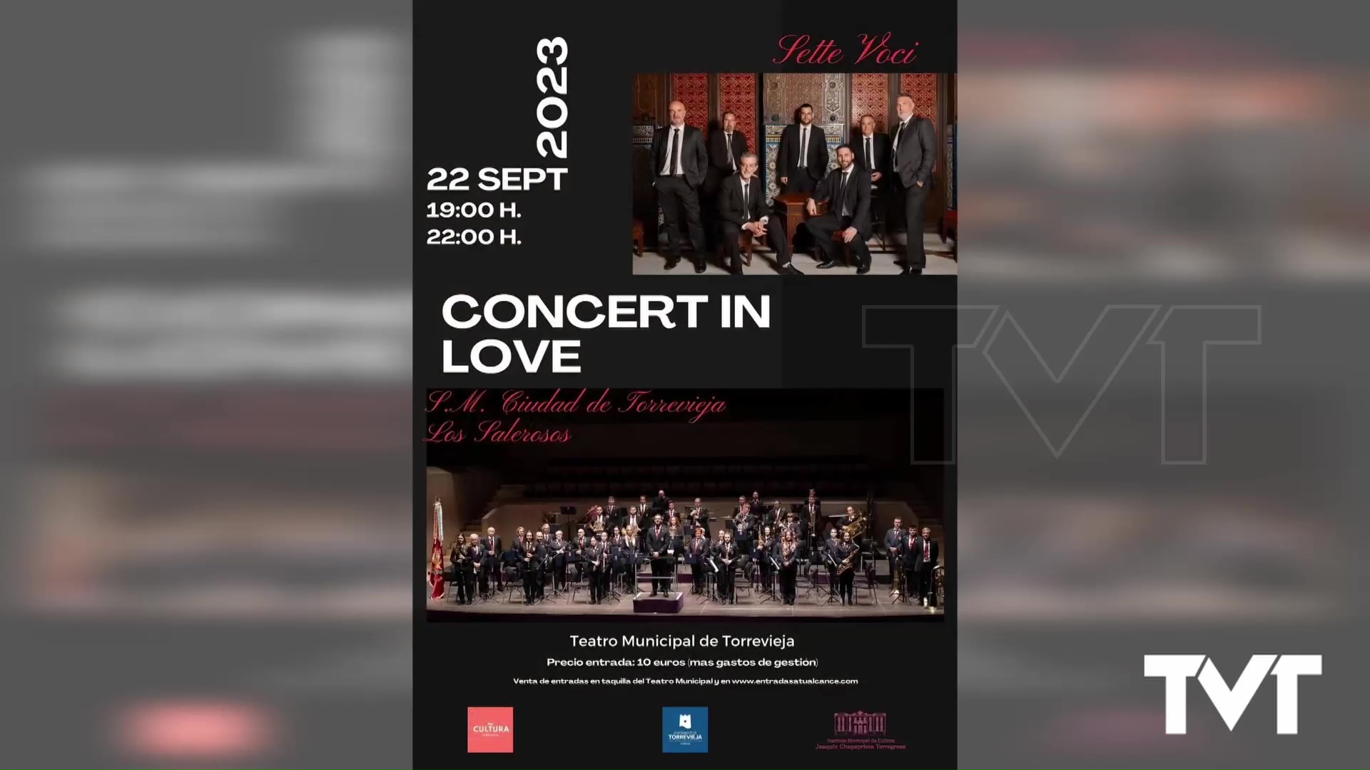 Imagen de Los Salerosos y Sette Voci dedican un concierto al Amor