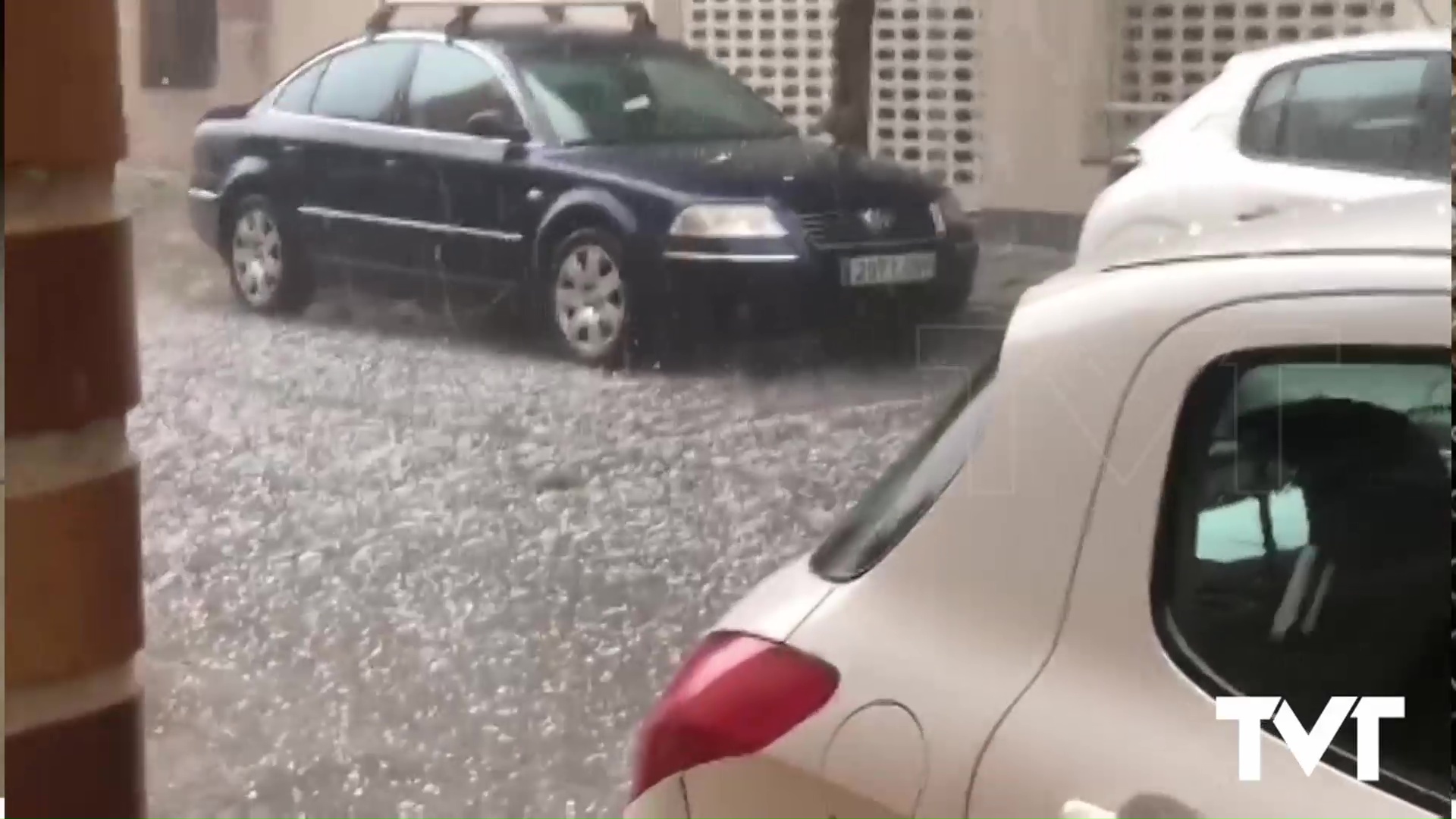 Imagen de Gran granizada en varios municipios de la Vega Baja