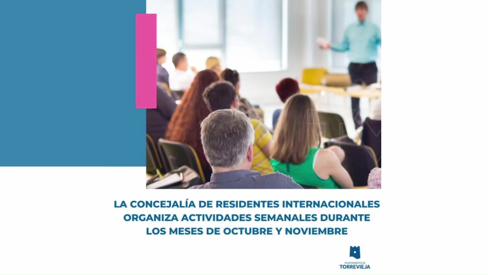 Imagen de La Concejalía de Residentes Internacionales organiza actividades semanales durante los meses de octubre y noviembre