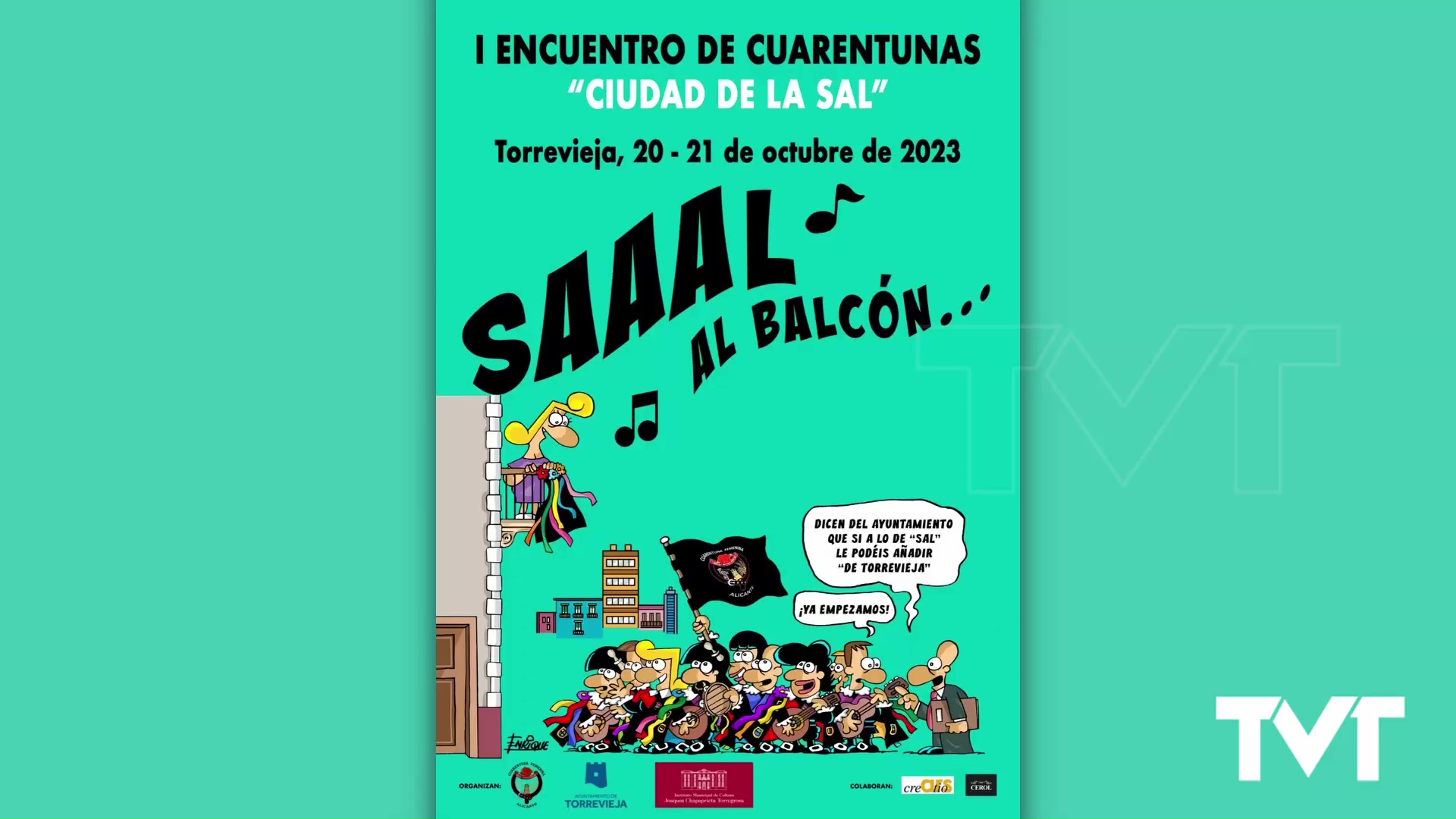 Imagen de Torrevieja será sede los días 20 y 21 de octubre del I Encuentro de Cuarentunas Ciudad de la sal 