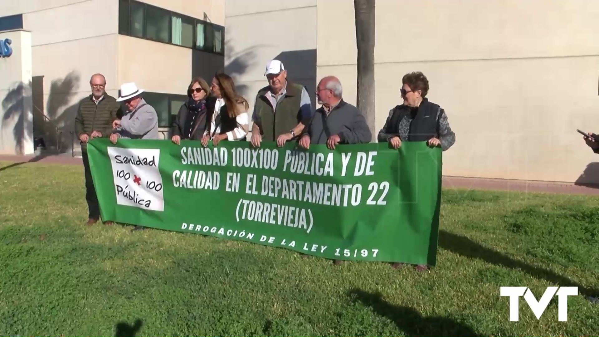 Imagen de La Plataforma por la Sanidad 100x100 Pública y de Calidad reclama la ampliación del Hospital de Torrevieja para atender el aumento poblacional del departamento