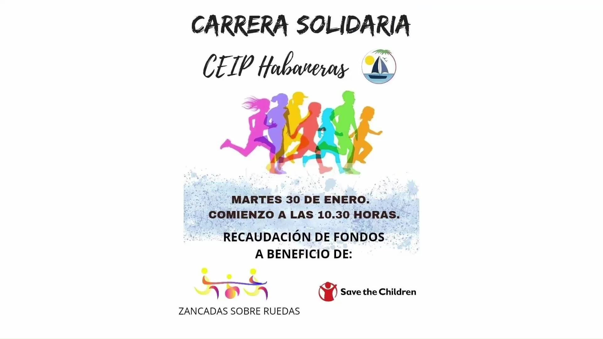 Imagen de El CEIP Habaneras celebrará el 30 de enero su carrera solidaria con motivo del Día de la Paz 