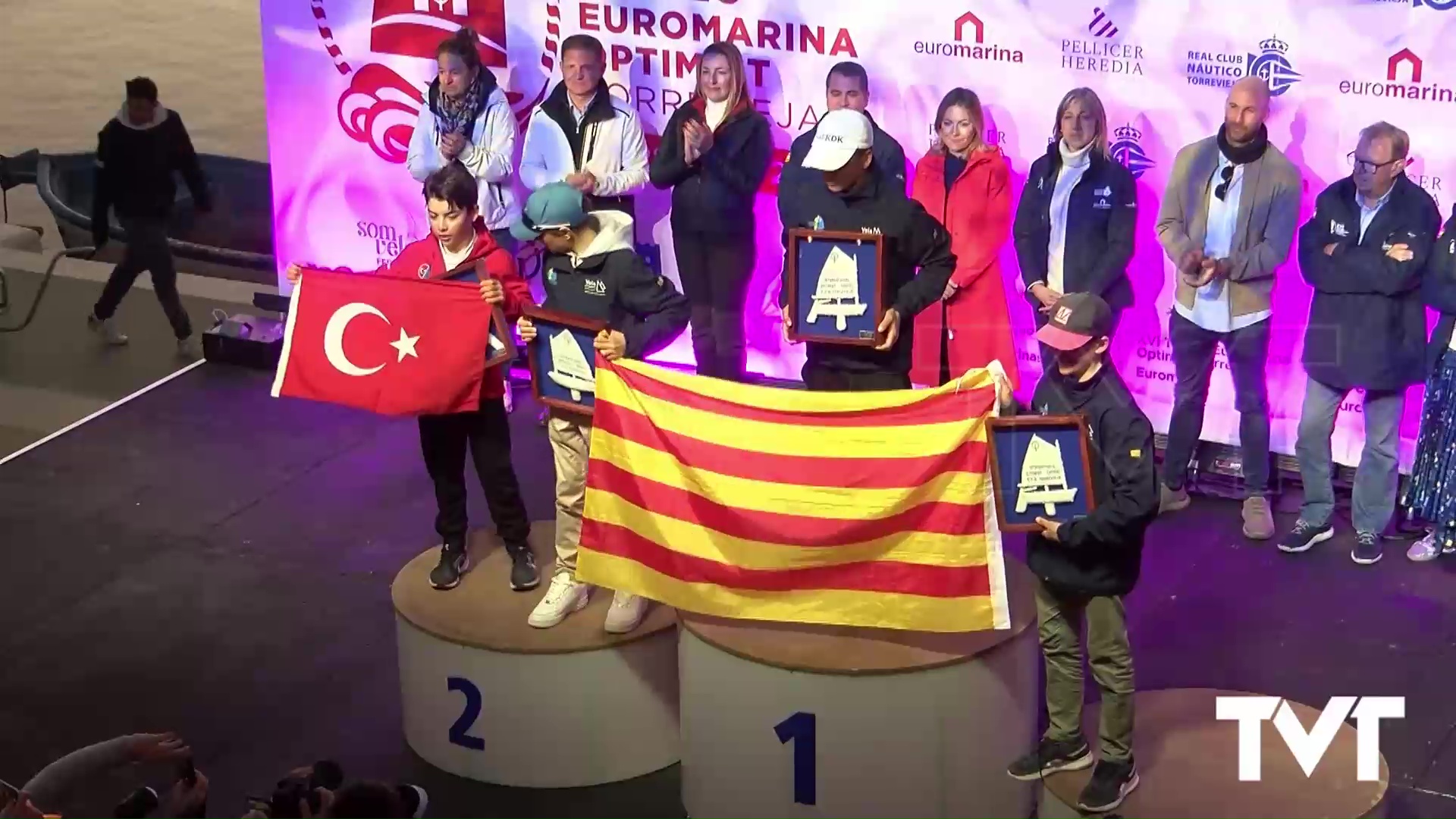 Imagen de Iker Múgica y Olha Lubianska, campeones de la XVI Euromarina Optimist Torrevieja 