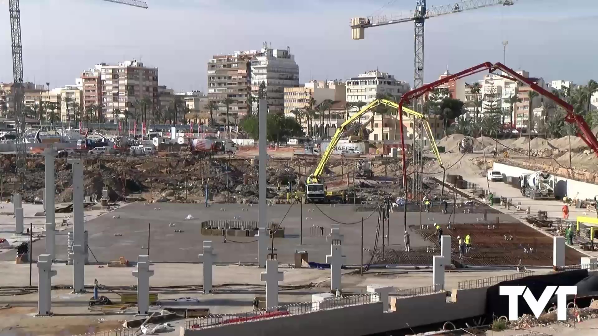 Imagen de El parking subterráneo de la nueva zona de ocio, con 700 plazas, entrará en funcionamiento en julio de 2024 