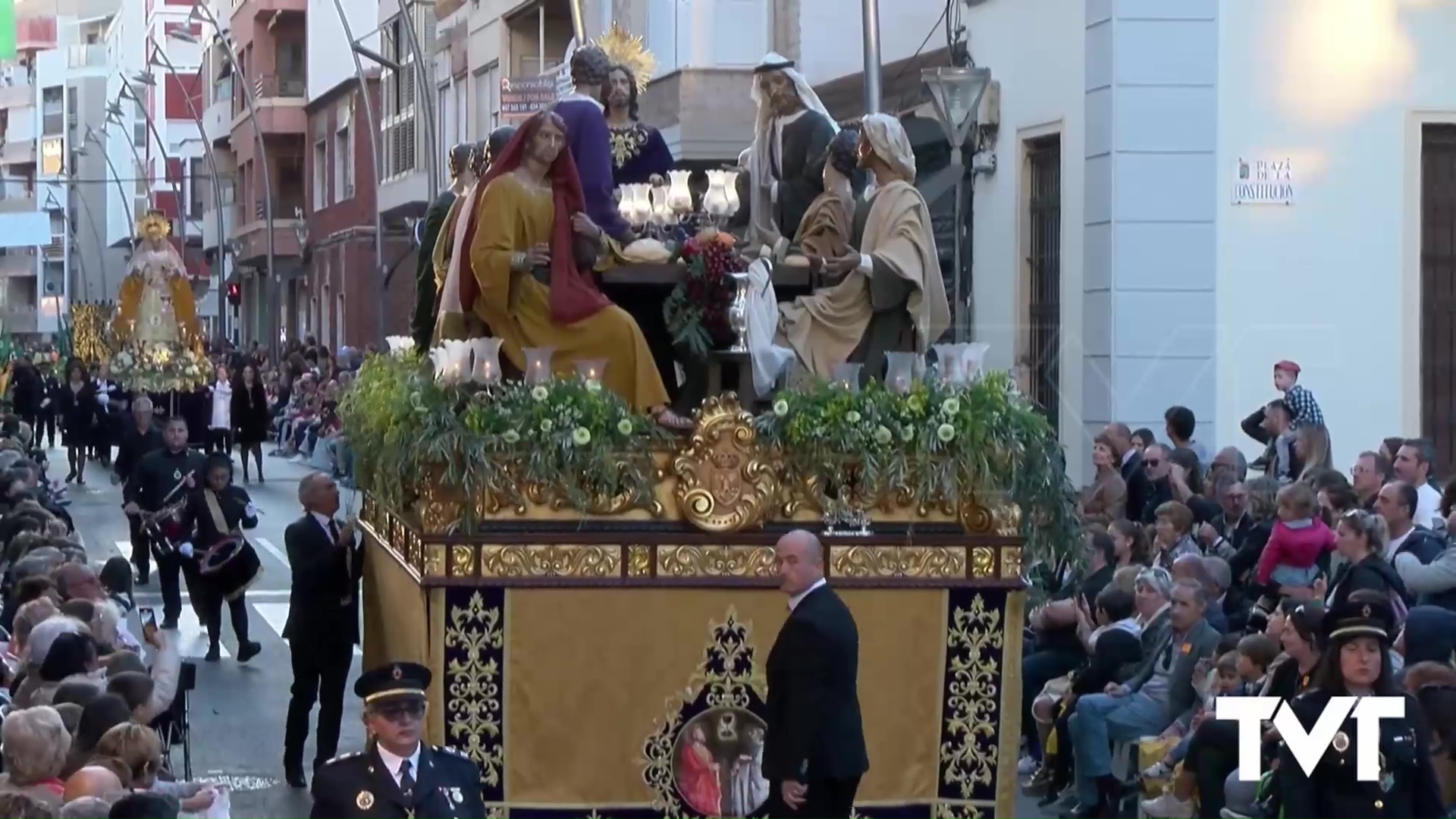 Imagen de La cofradía de la Santa Cena y la Virgen de la Victoria nombra a todas las reinas y damas de la sal como mantillas de honor 