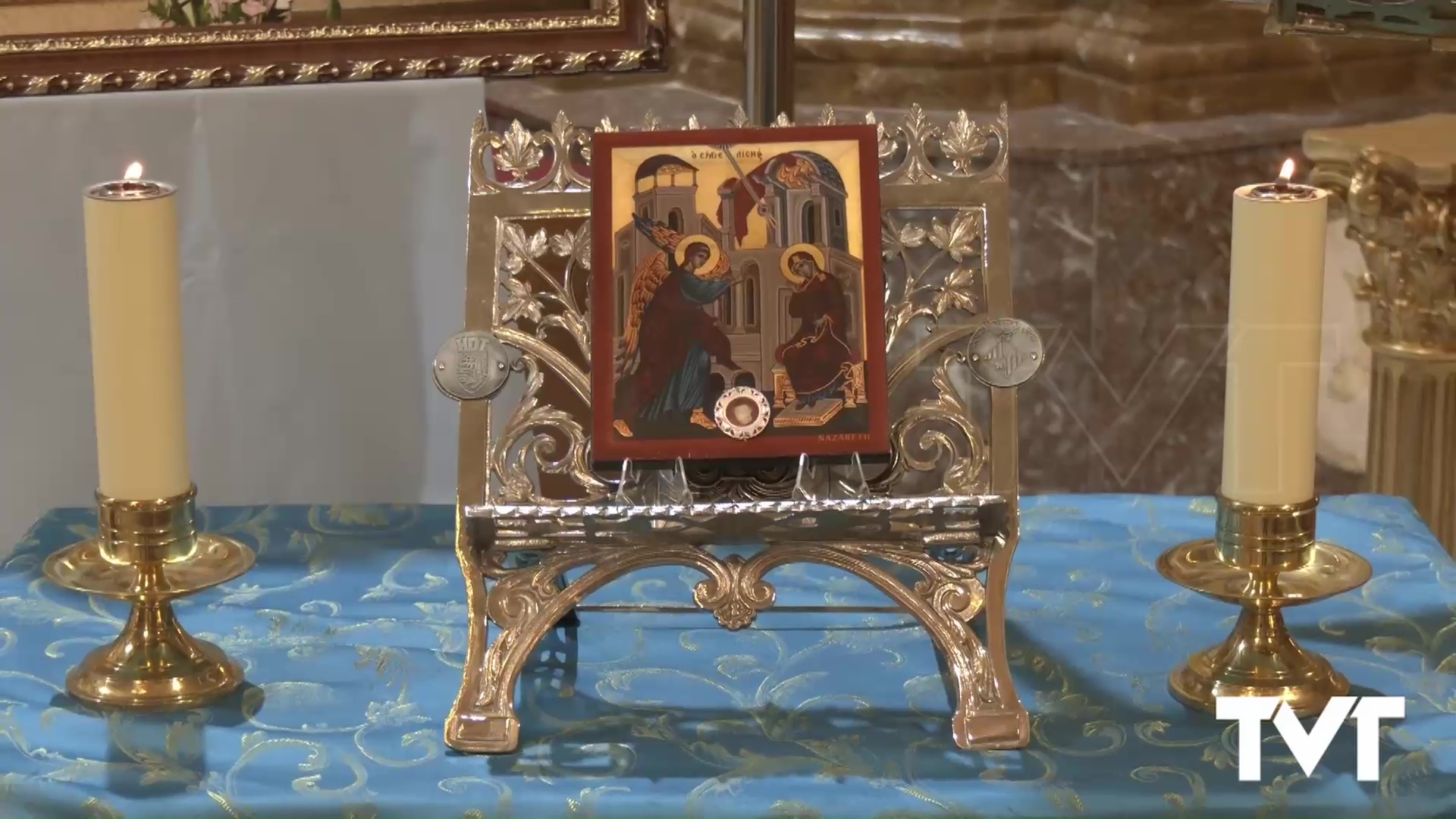 Imagen de El Museo de la Purísima custodia la reliquia de la Basílica de la Anunciación Casa de la Virgen de Nazaret