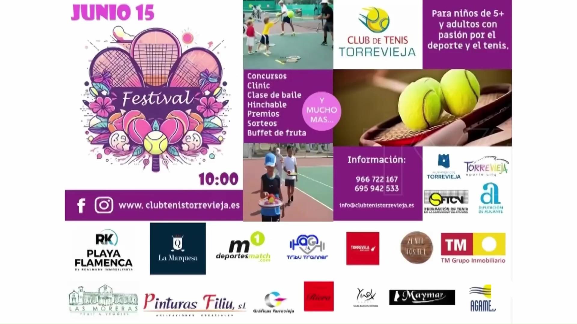 Imagen de El Club de Tenis celebra un «festival» el 15 de junio