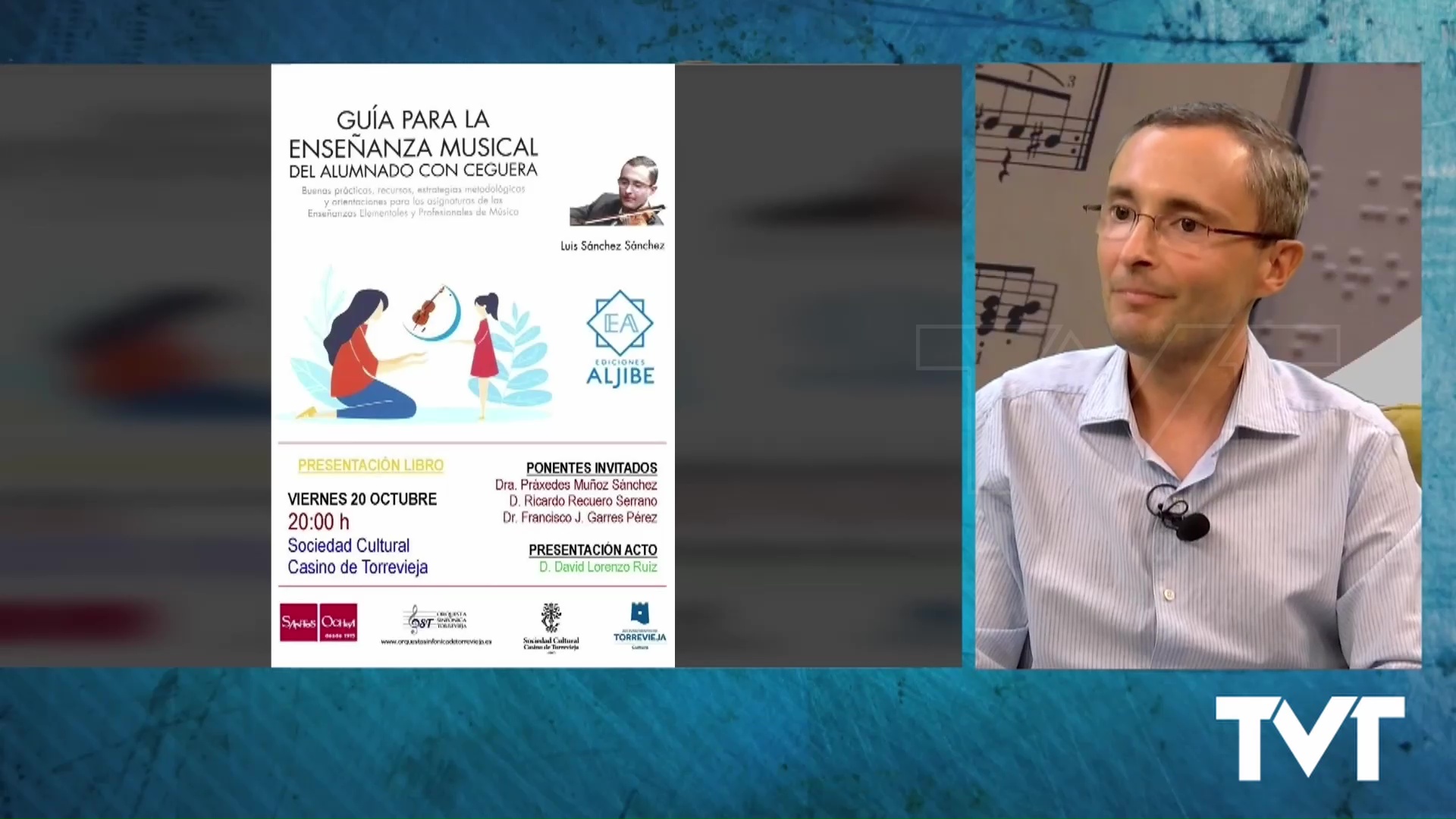 Imagen de La ONCE ha publicado en formato audiolibro el libro del torrevejense Luis Sánchez en formato 