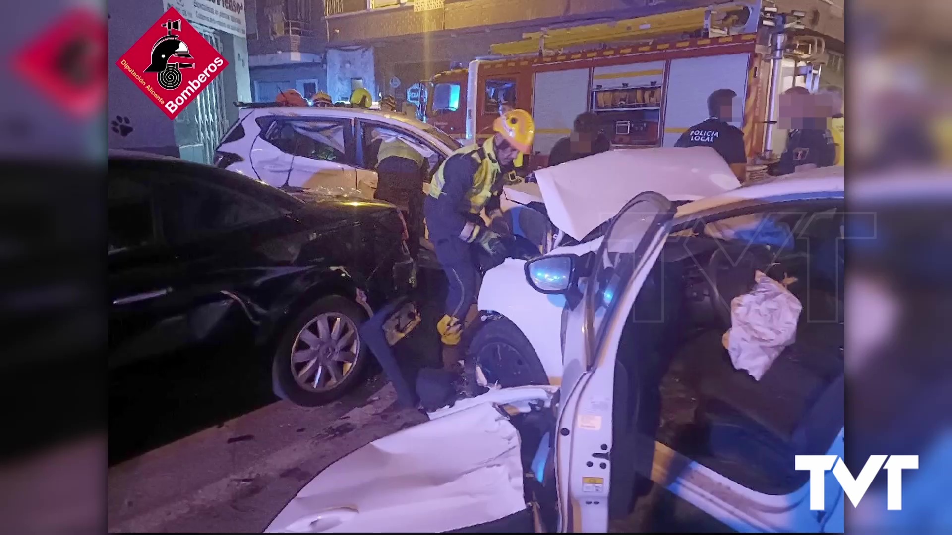 Imagen de Un accidente de tráfico esta madrugada en Torrevieja deja cuatro heridos de diversa consideración