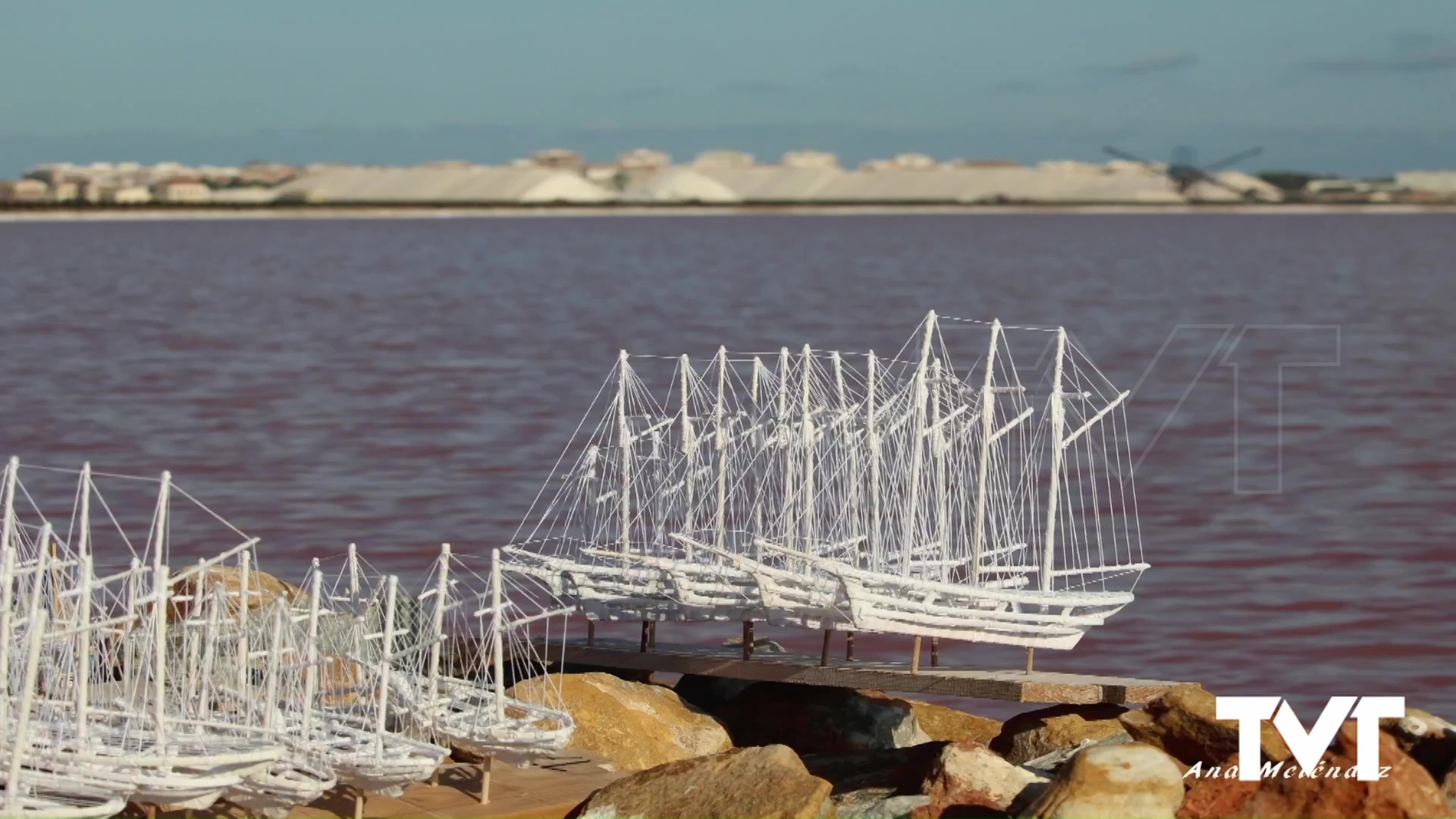 Imagen de Artesanía salinera: de momento imposible cuajar los barcos de sal 
