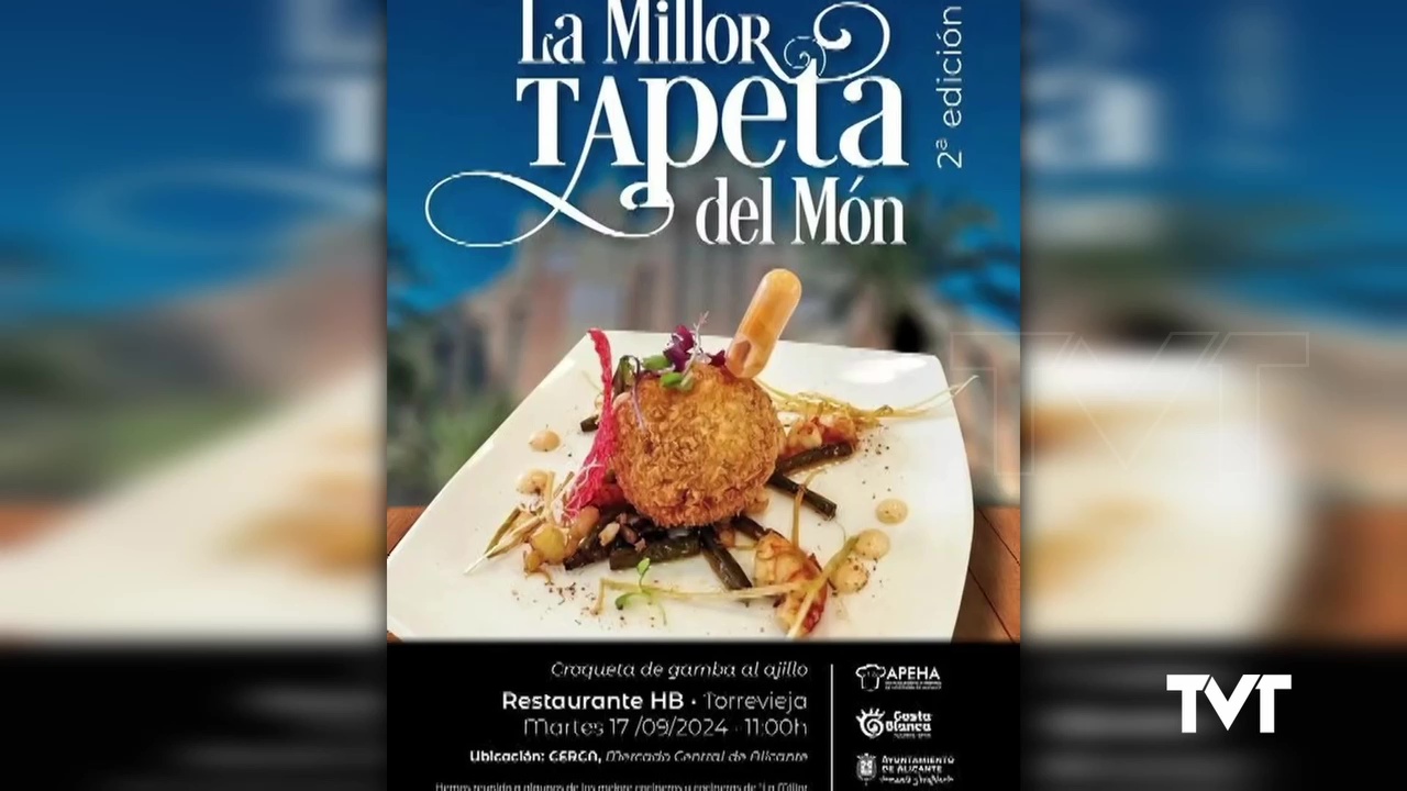 Imagen de Un restaurante de Torrevieja participará en el Concurso LA MEJOR TAPA DEL MUNDO con su famosa croqueta de gamba al ajillo
