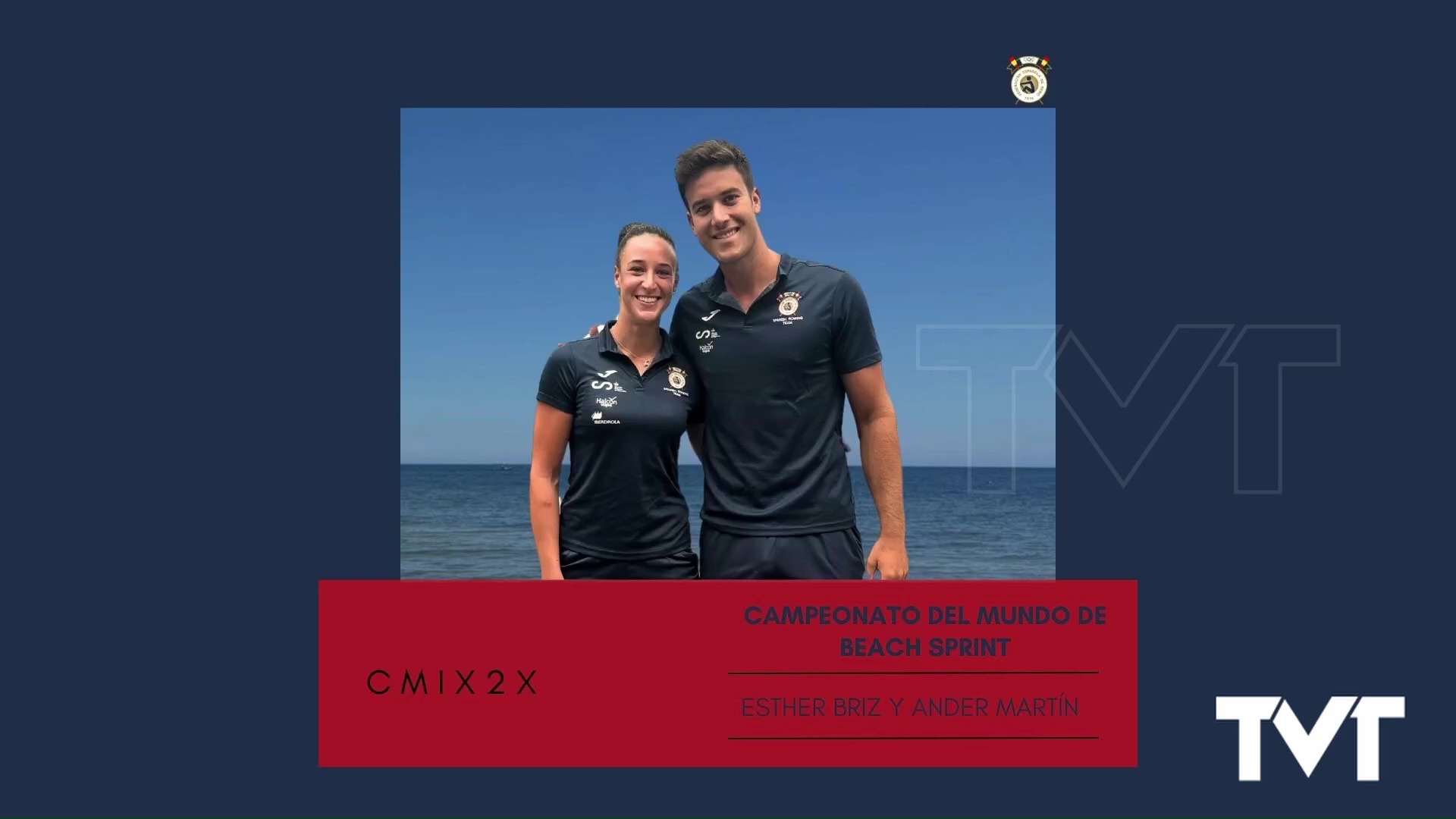 Imagen de Ander Martín en el Campeonato del Mundo de Beach Sprint 