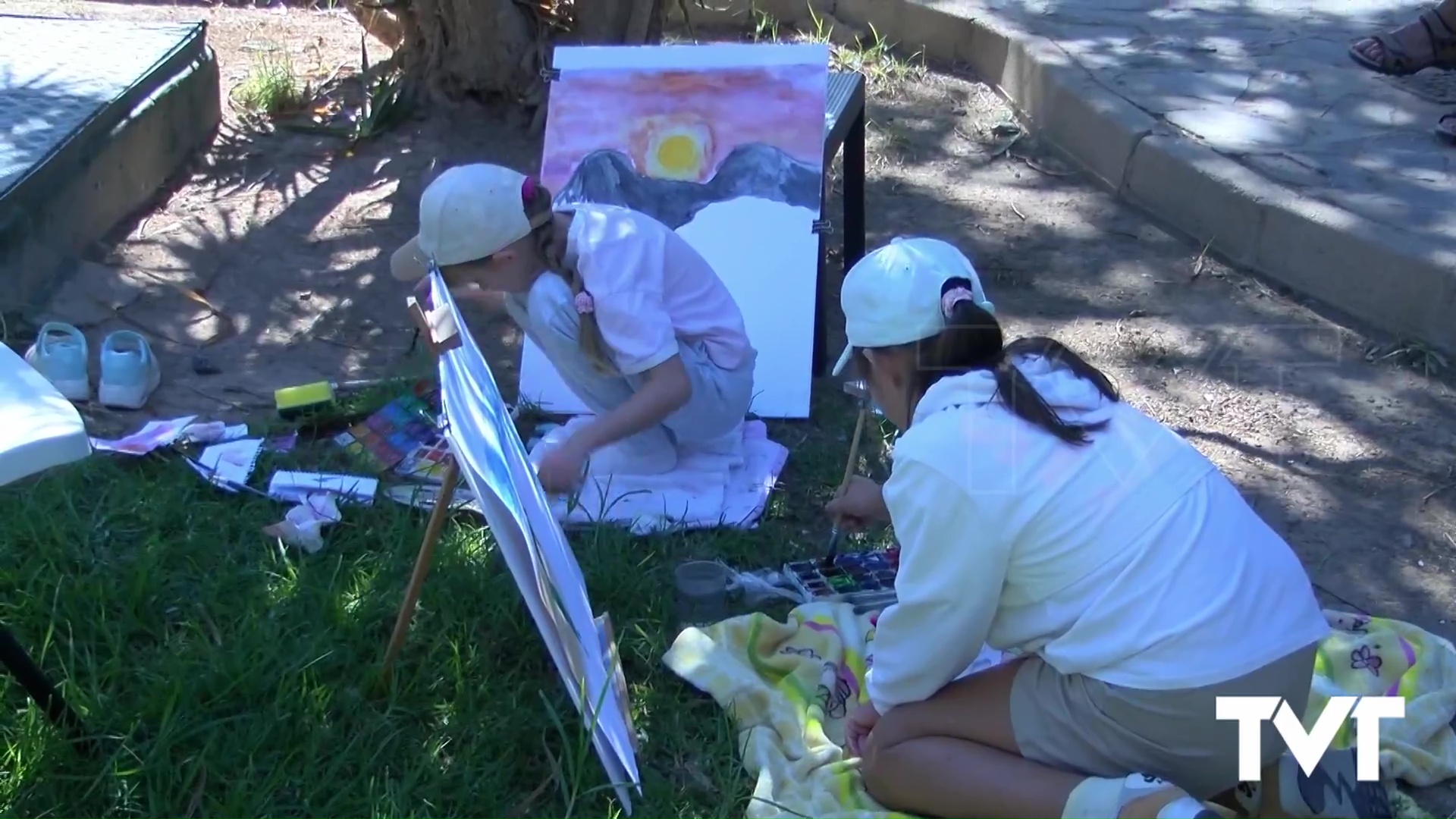 Imagen de Celebrado un nuevo concurso de pintura rápida dirigido a niños/as y jóvenes