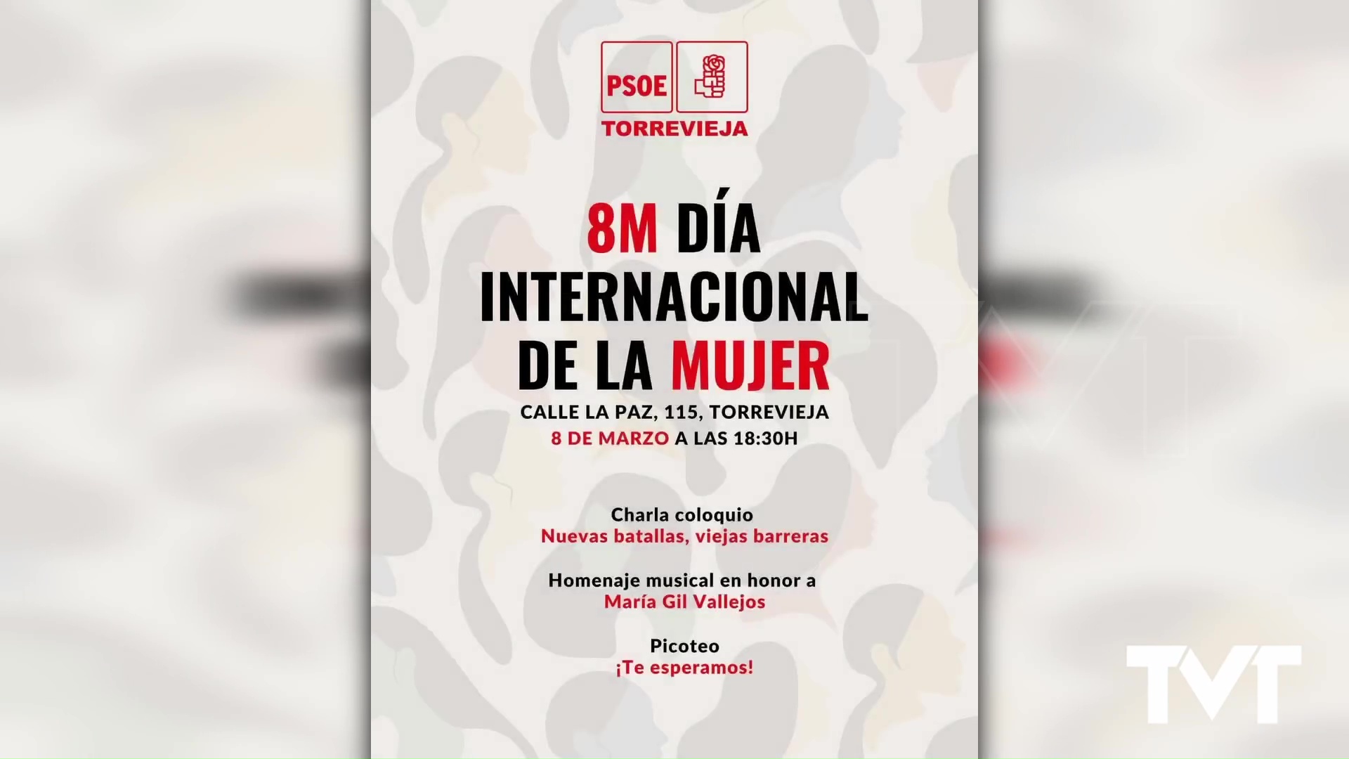 Imagen de PSOE Torrevieja celebra el 8 de marzo con una mesa redonda « Nuevas batallas, viejas barreras» 