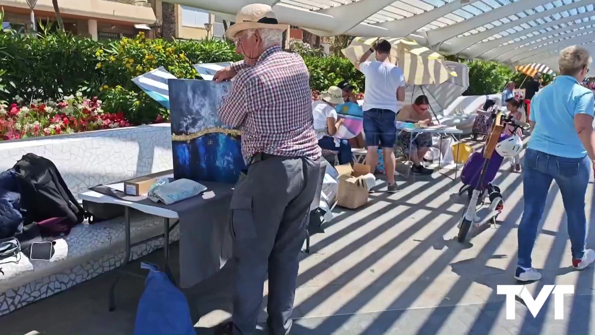 Imagen de Lola Clemente gana el I Concurso de Pintura Rápida « Arte Torrevieja» 
